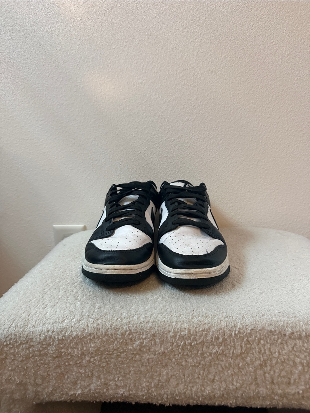 Nike Black and White Low-Top Sneakers
